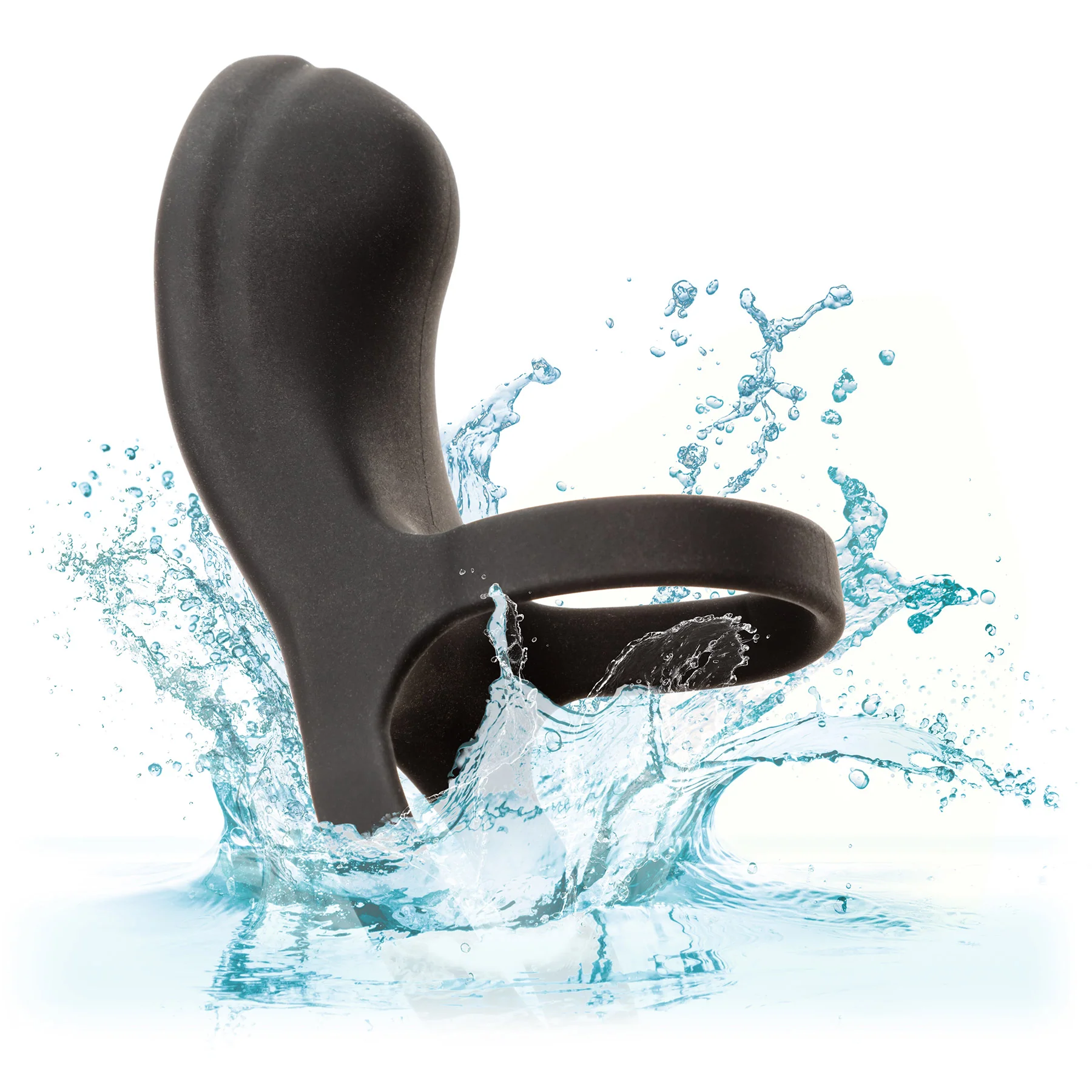 Closer™ Feel Intimate Rechargeable Vibrating Silicone Cock Ring With Ball Strap - Image 4