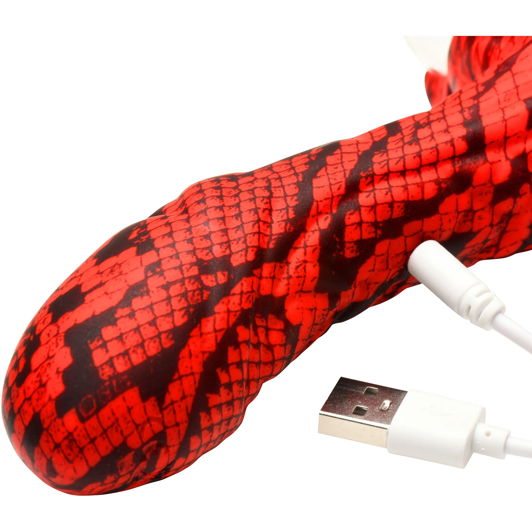 Cobra Rechargeable Silicone Dual Use Plasma Vibrator By Creature Cocks - Image 13