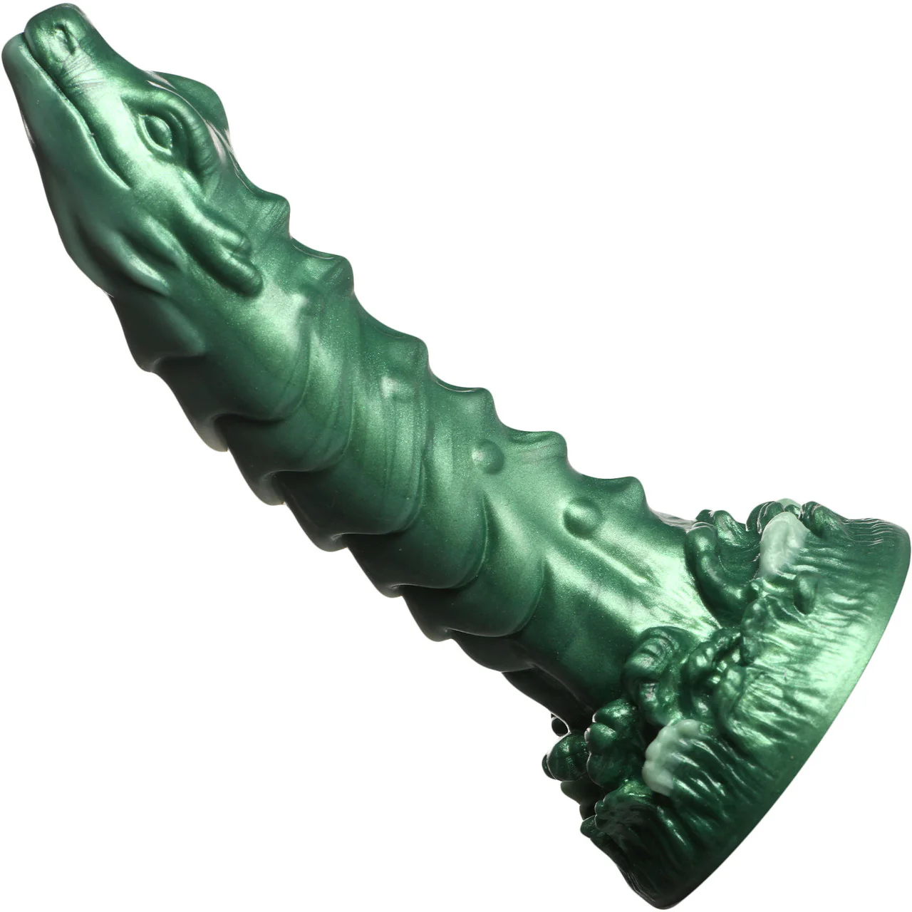 Cockness Monster Lake Creature 8" Silicone Suction Cup Dildo By Creature Cocks - Image 2