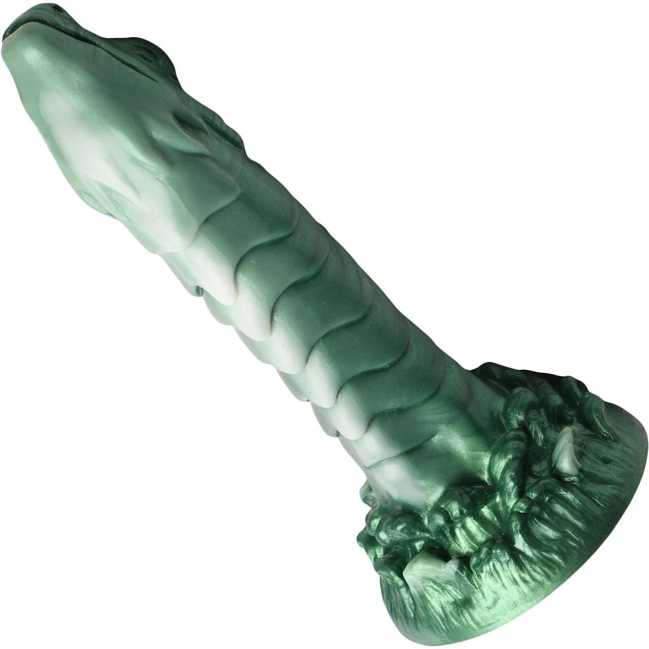 Cockness Monster Lake Creature 8" Silicone Suction Cup Dildo By Creature Cocks - Image 4