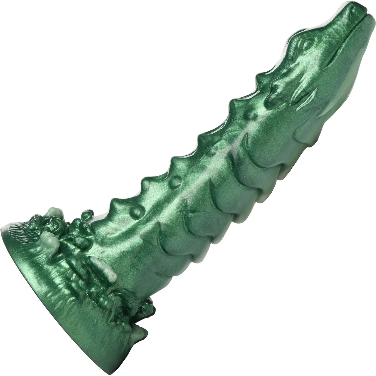 Cockness Monster Lake Creature 8" Silicone Suction Cup Dildo By Creature Cocks - Image 7