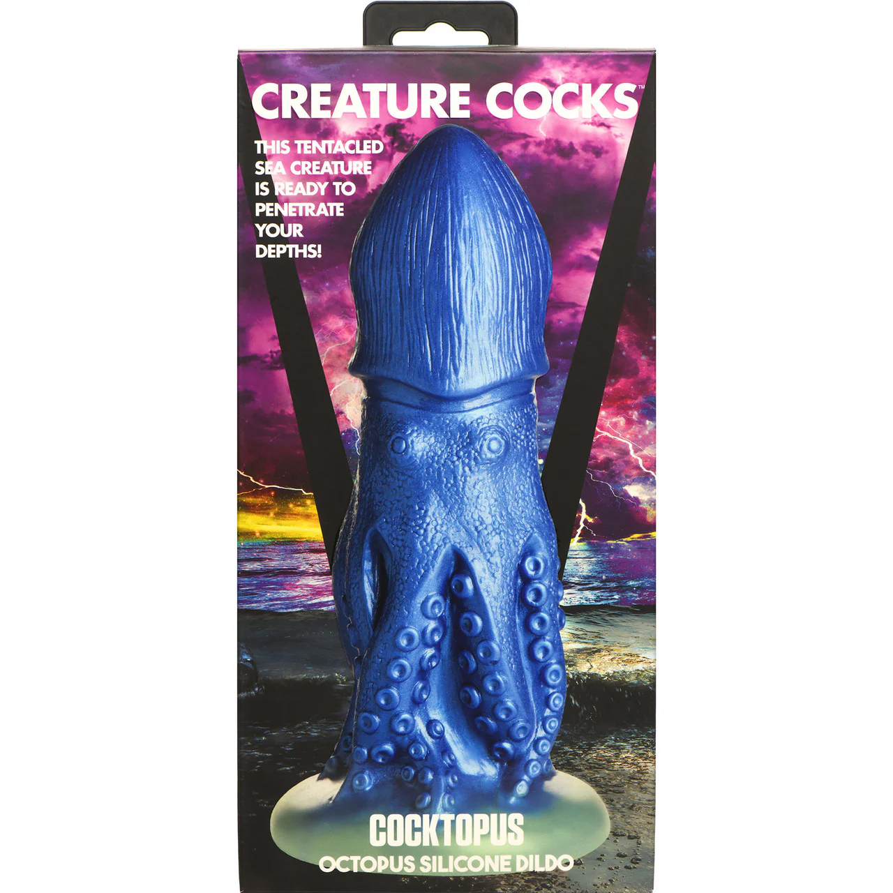 Cocktopus Octopus 8" Silicone Suction Cup Dildo By Creature Cocks - Image 18