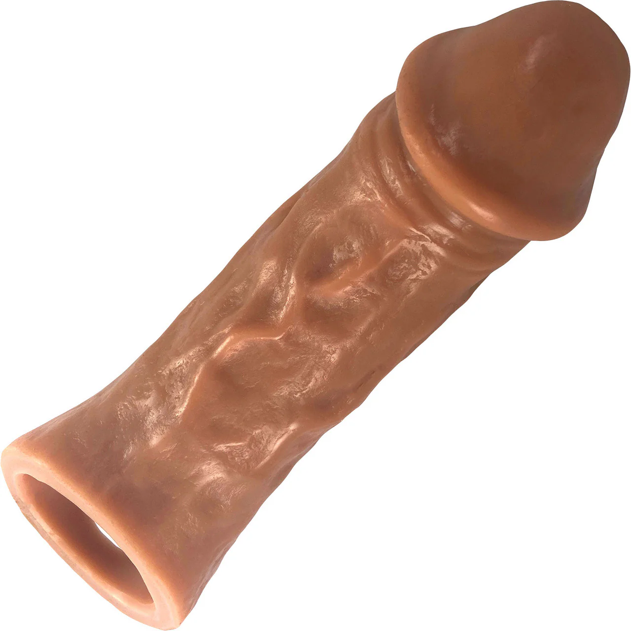 Colossus Silicone Penis Extender By Vixen - Caramel - Image 3