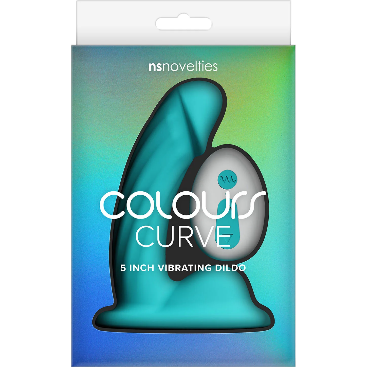 Colours Curve 5" Silicone Vibrating Grinding Dildo With Remote By NS Novelties - Image 10