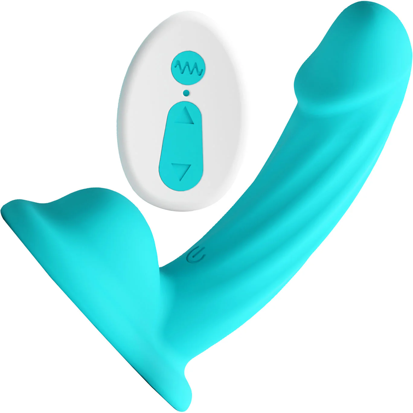 Colours Curve 5" Silicone Vibrating Grinding Dildo With Remote By NS Novelties - Image 8