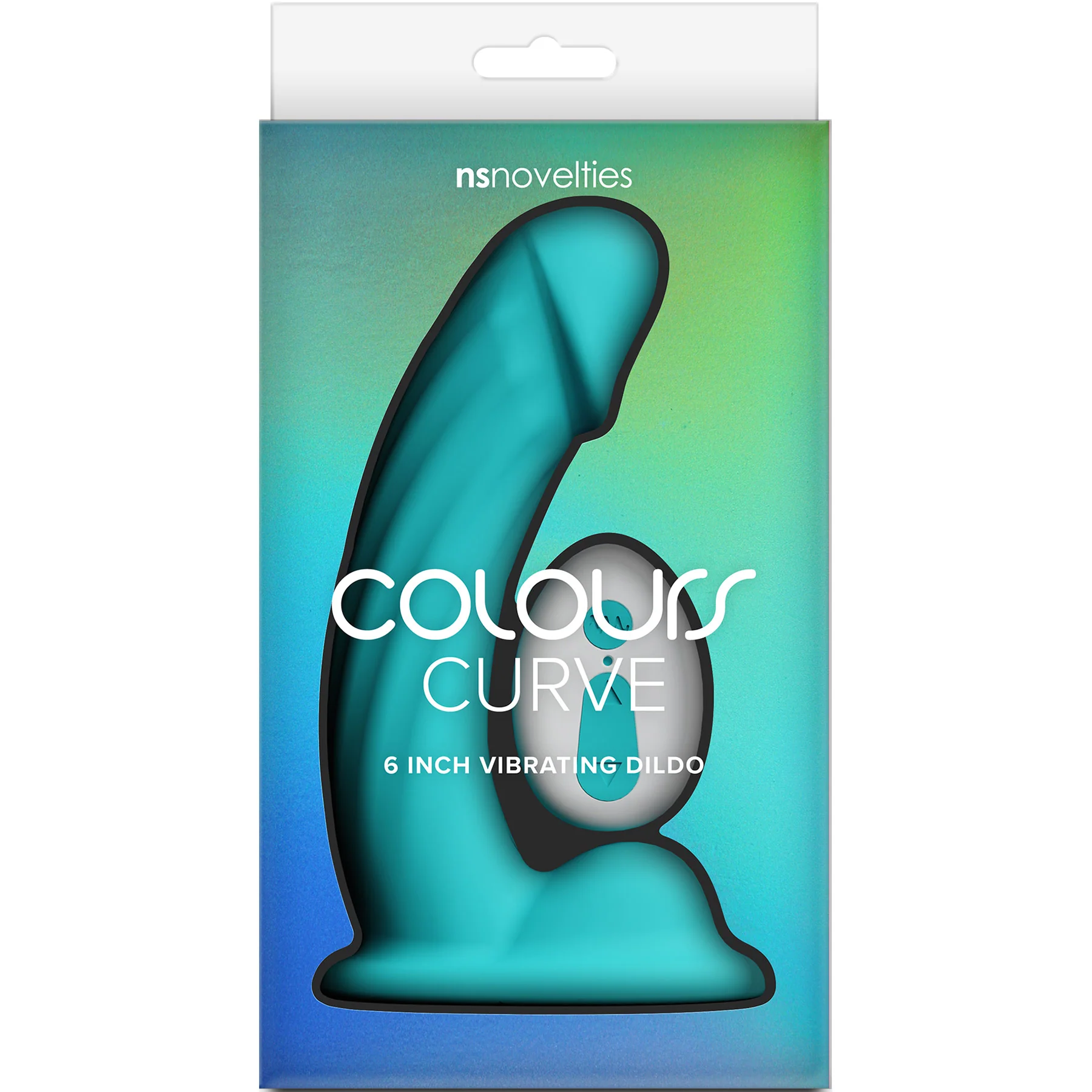 Colours Curve 6" Silicone Vibrating Grinding Dildo With Remote By NS Novelties - Image 10