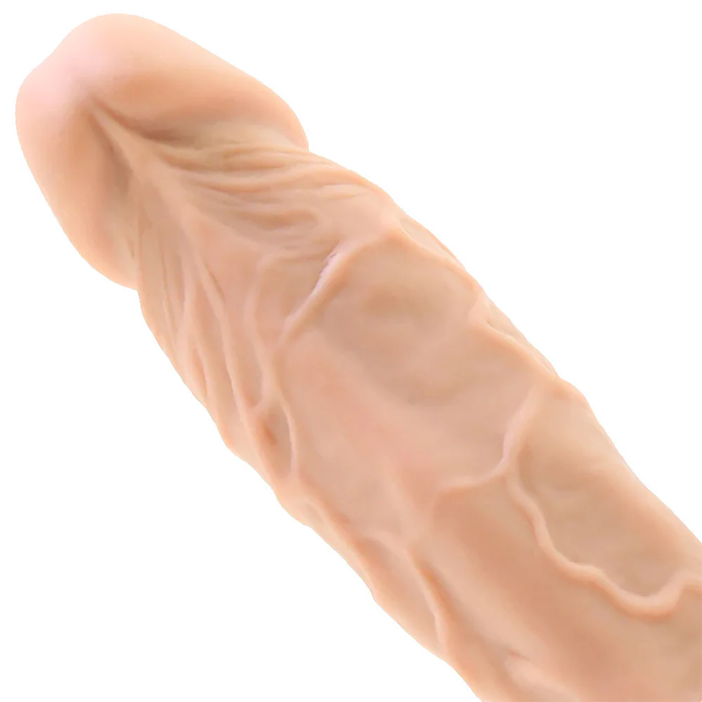 Colours Dual Density 5 Inch Silicone Suction Cup Dildo - Vanilla - Image 4