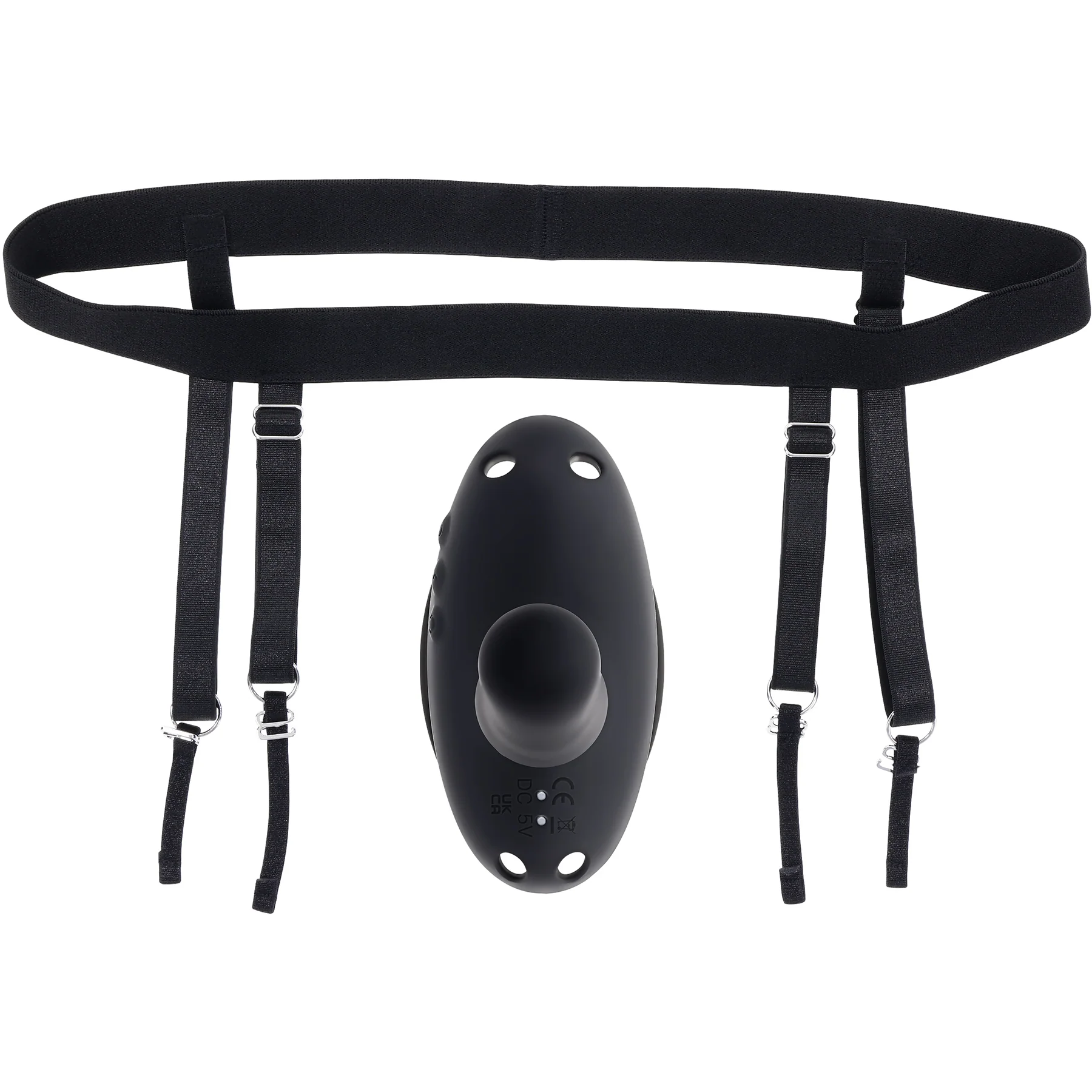 Come Closer Rechargeable Silicone Strap-On Vibrator With Remote By Evolved Novelties - Image 13