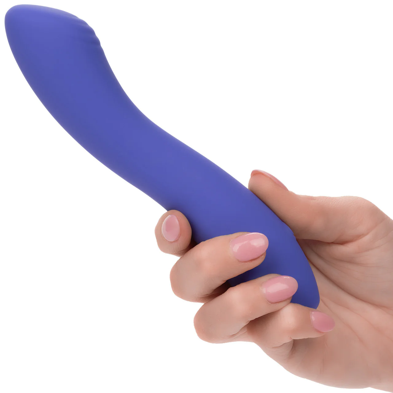 Connect Contoured "G" Rechargeable Silicone App Enabled G-Spot Vibrator By CalExotics - Image 2