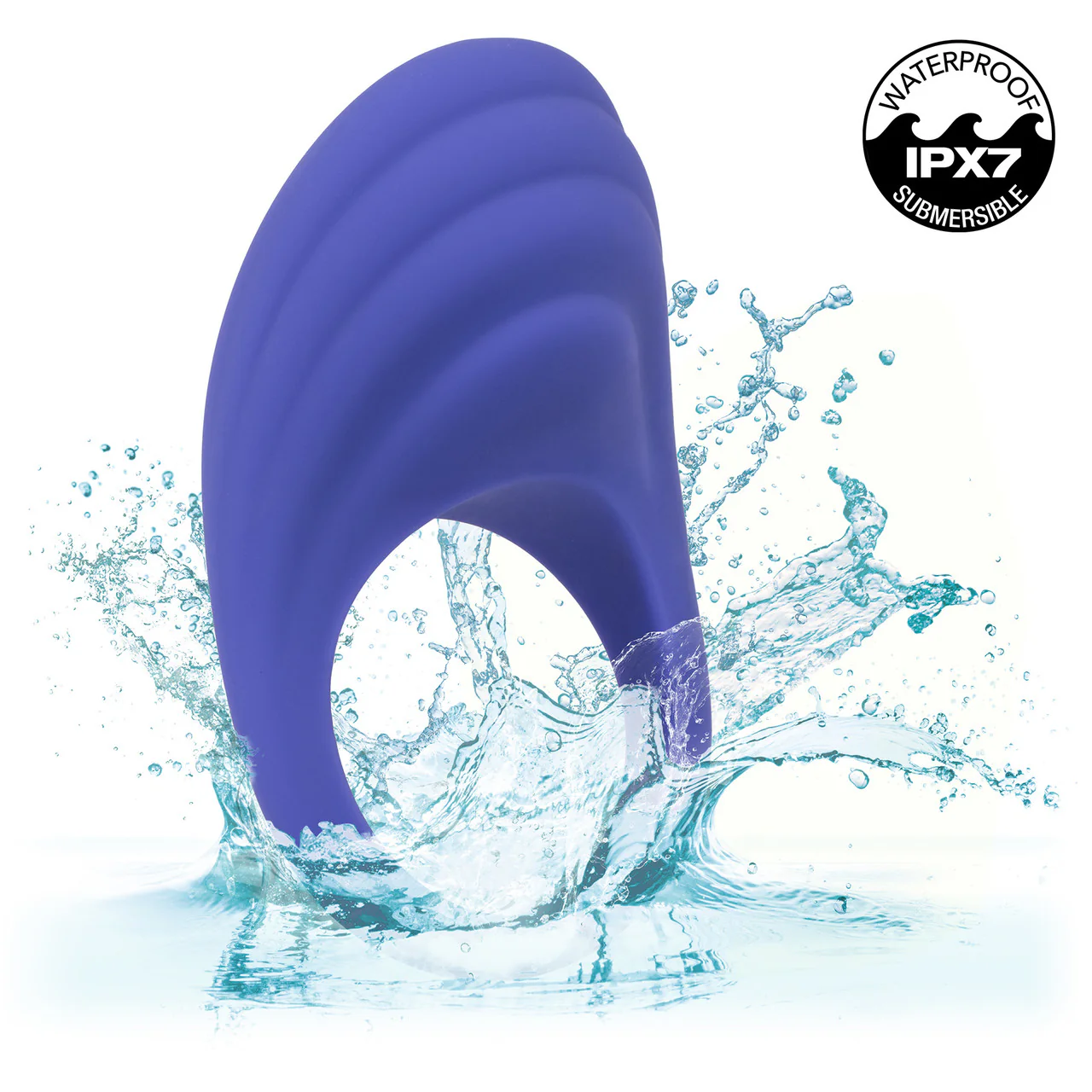 Connect Couples Ring Rechargeable Waterproof Silicone App Enabled Vibrating Cock Ring By CalExotics - Image 7