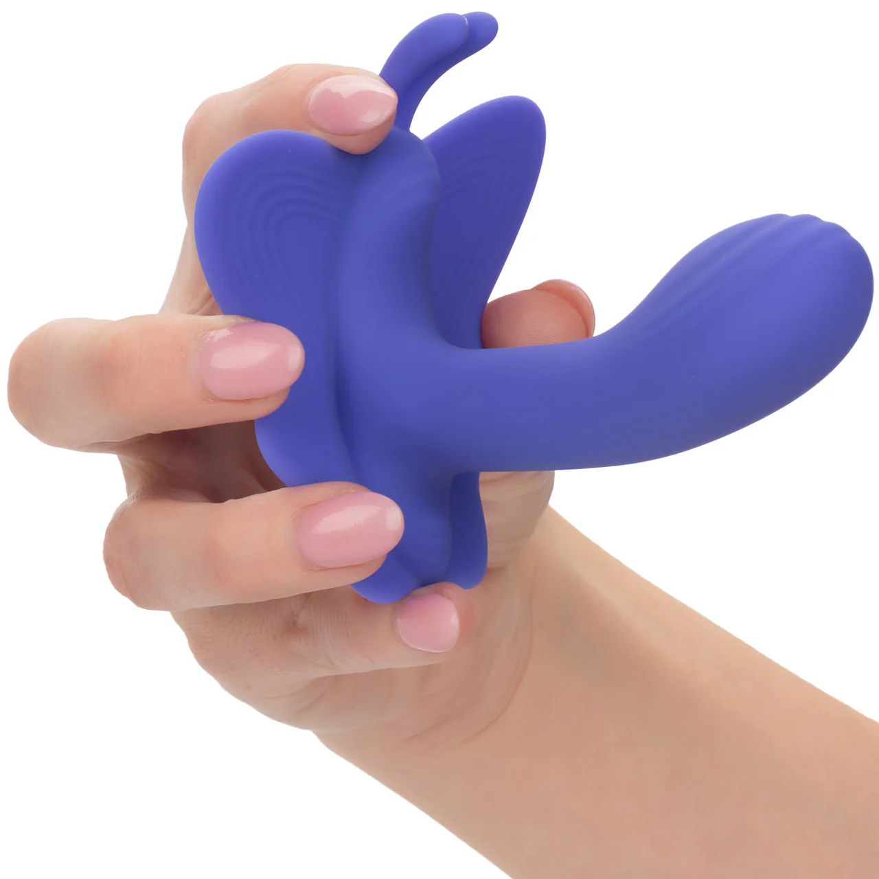 Connect Venus Butterfly Rechargeable Silicone App Enabled Dual Stimulation Vibrator By CalExotics - Image 2