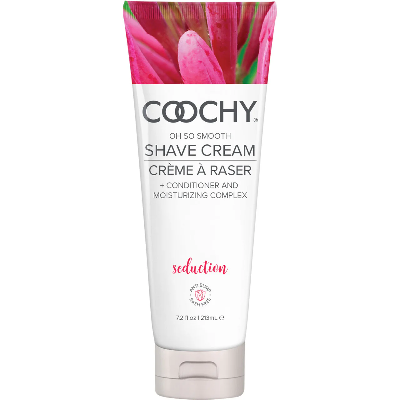 COOCHY Oh So Smooth Shave Cream, Seduction - Honeysuckle Citrus 7.2 oz (213 mL)