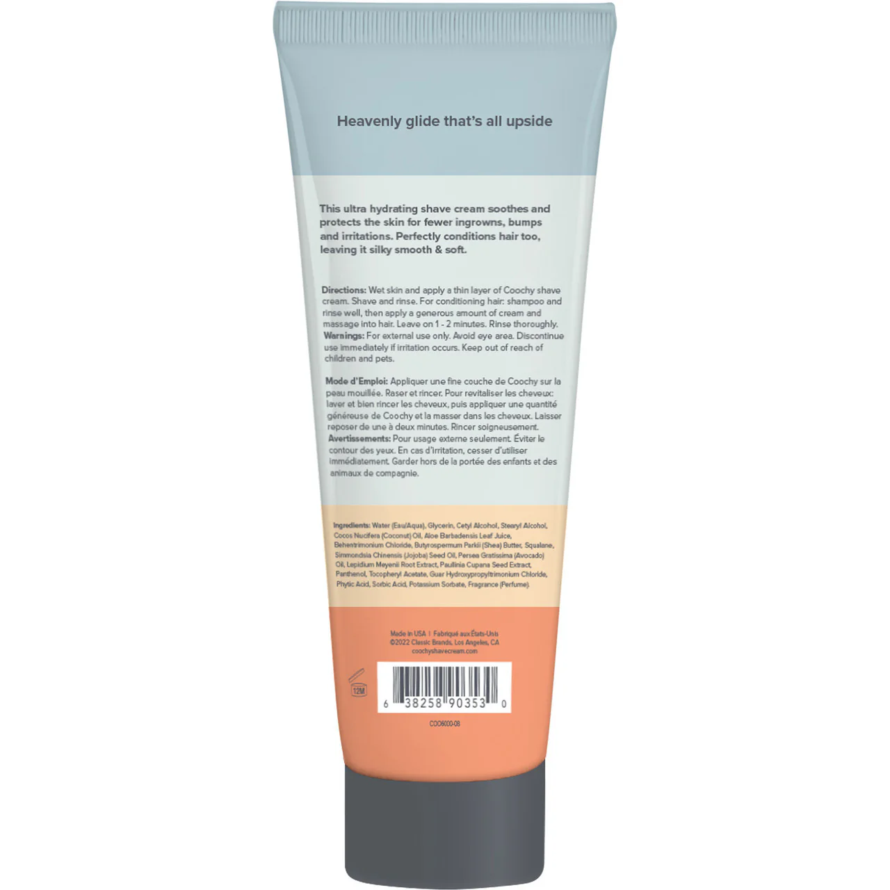 COOCHY Ultra Hydrating Gogo Coco Shave Cream - Mango Coconut 8.5 oz (250 mL) - Image 2