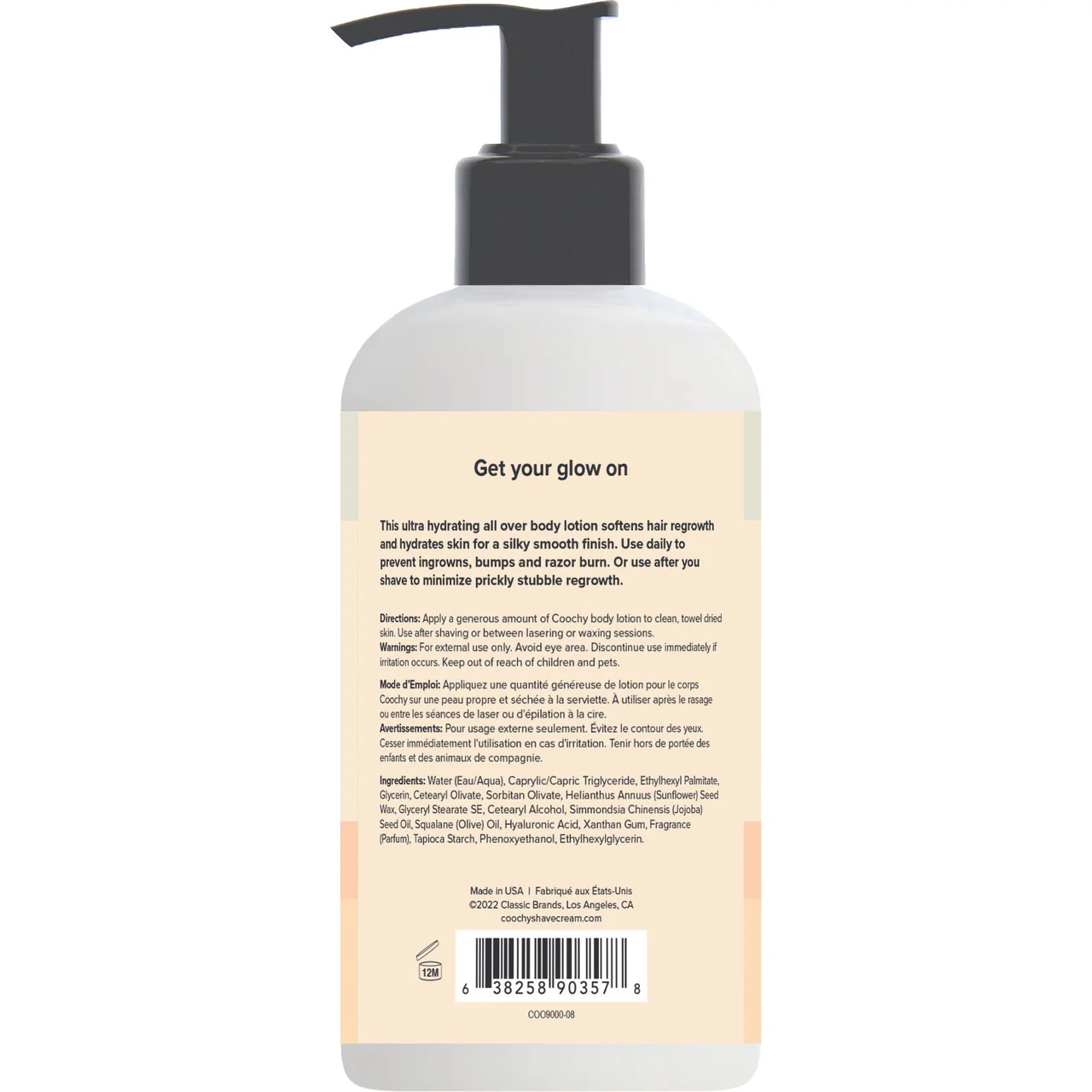 COOCHY Ultra Silky Gogo Coco Body Lotion - Mango Coconut 8 oz (236 mL) - Image 2