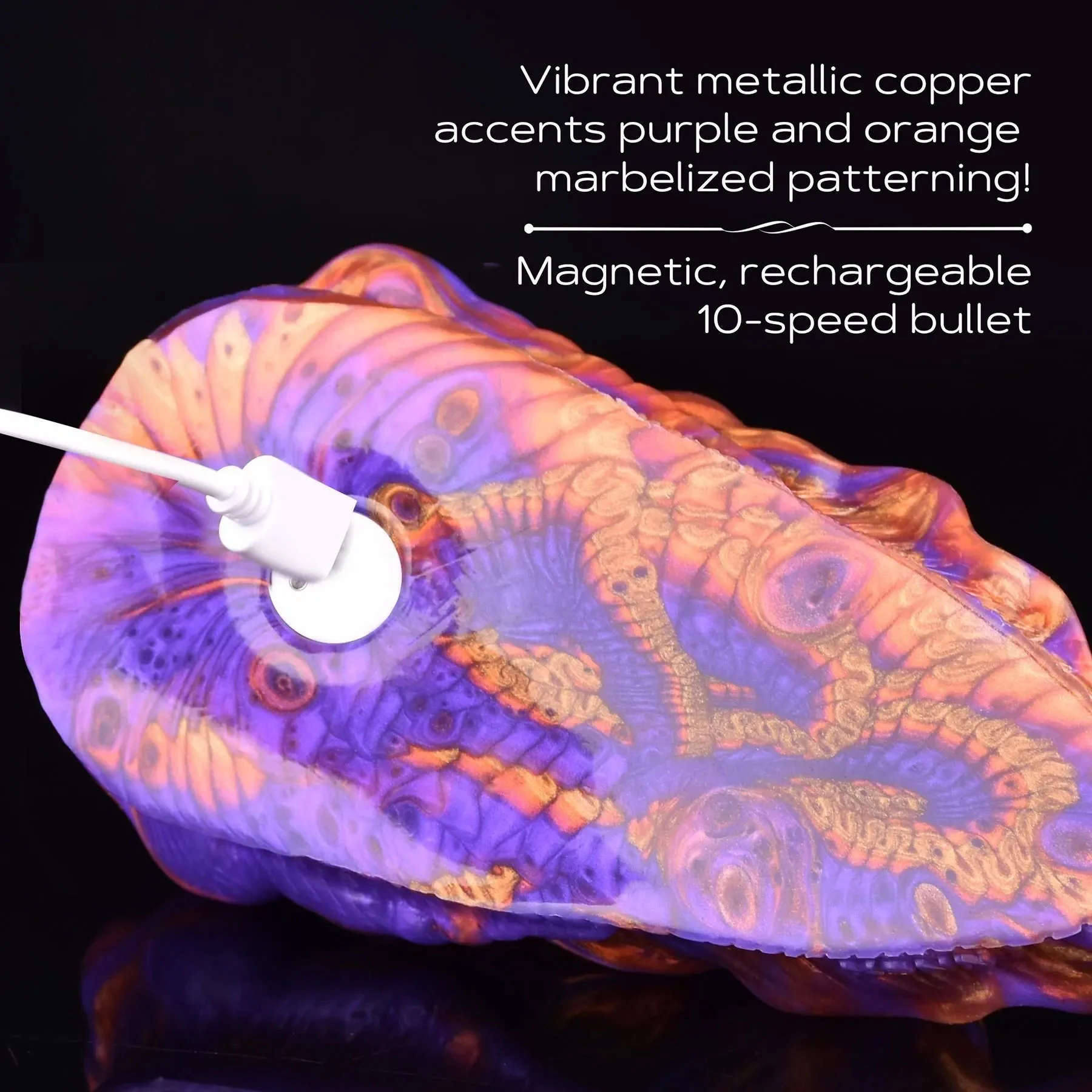 Copperhead Silicone Rechargeable Vibrating Grinder With Remote By Alien Nation - Image 4