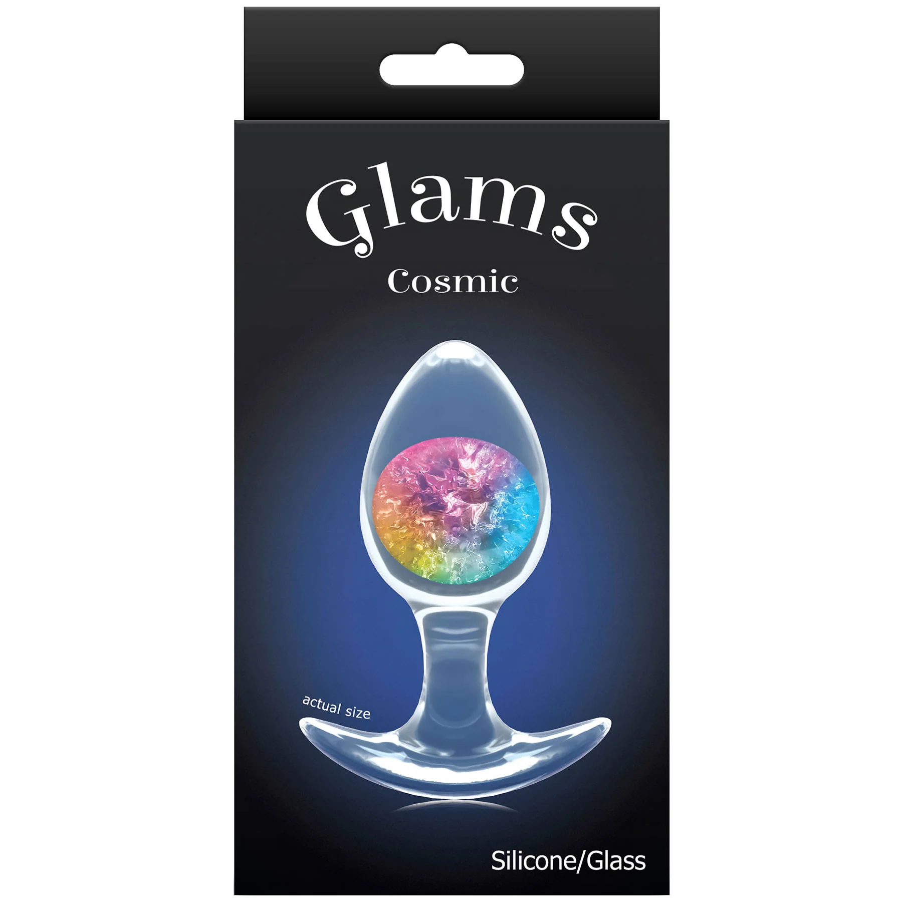 Cosmic Glams Silicone Anal Plug - Medium - Image 10