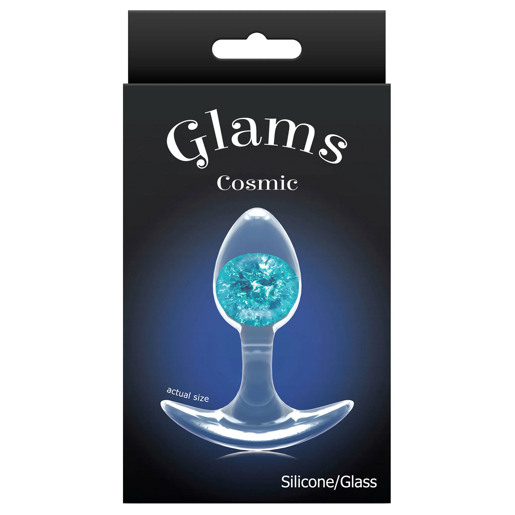 Cosmic Glams Silicone Anal Plug - Small - Image 4