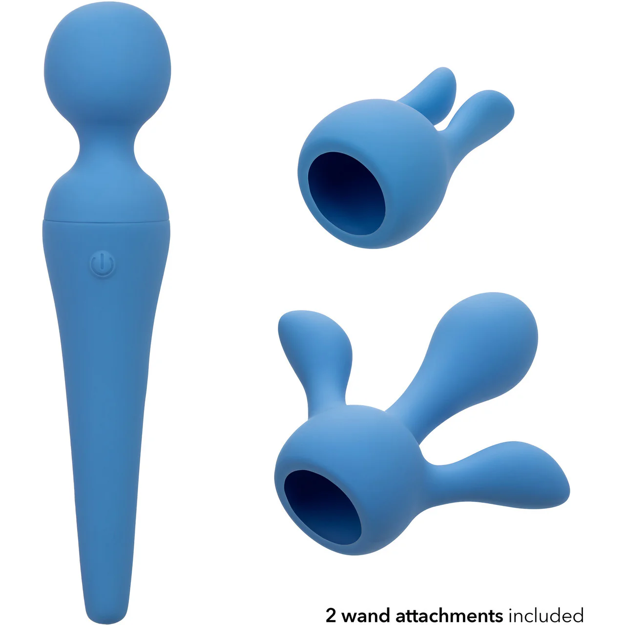 Couture Collection Body Wand Kit With Wand Massager & 2 Silicone Attachments By CalExotics - Image 7