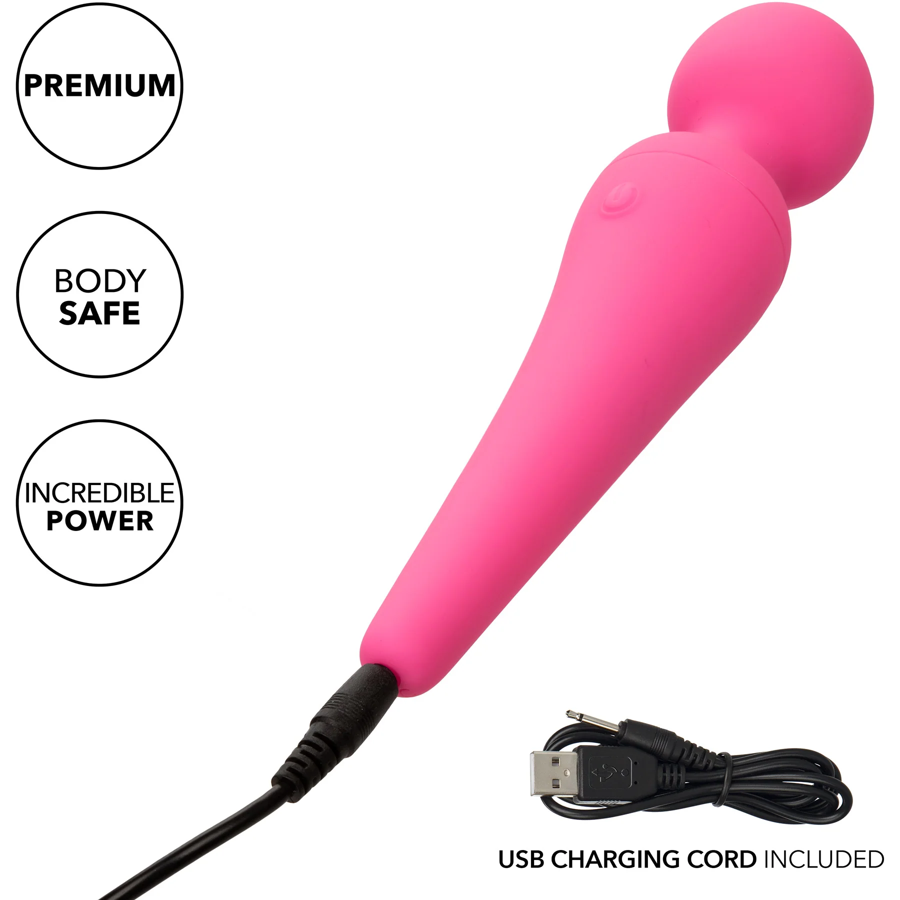 Couture Collection™ Body Wand Rechargeable Waterproof Vibrator By CalExotics - Image 8