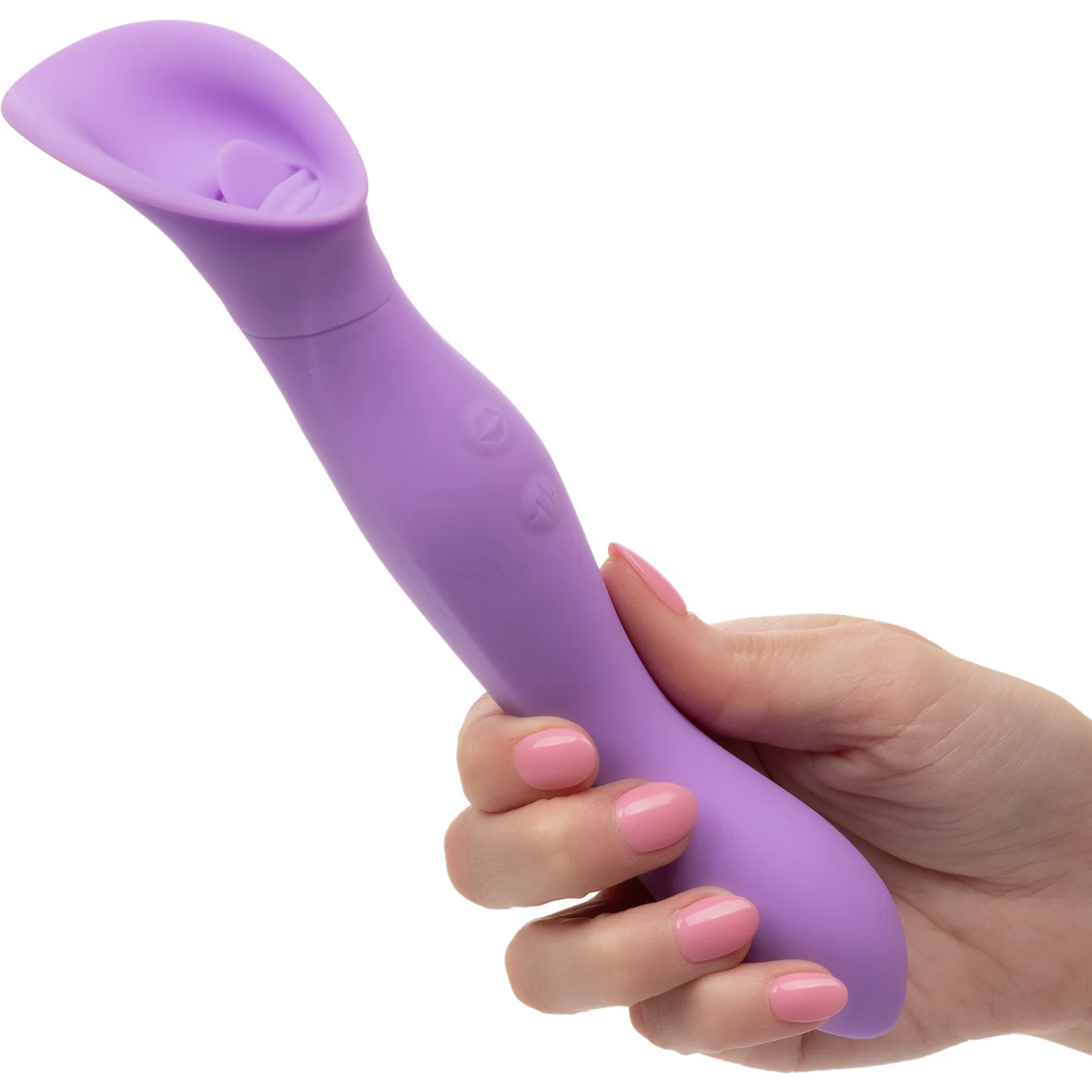 Couture Collection™ Dual Flickering Double Ended Silicone Wand By CalExotics - Image 2