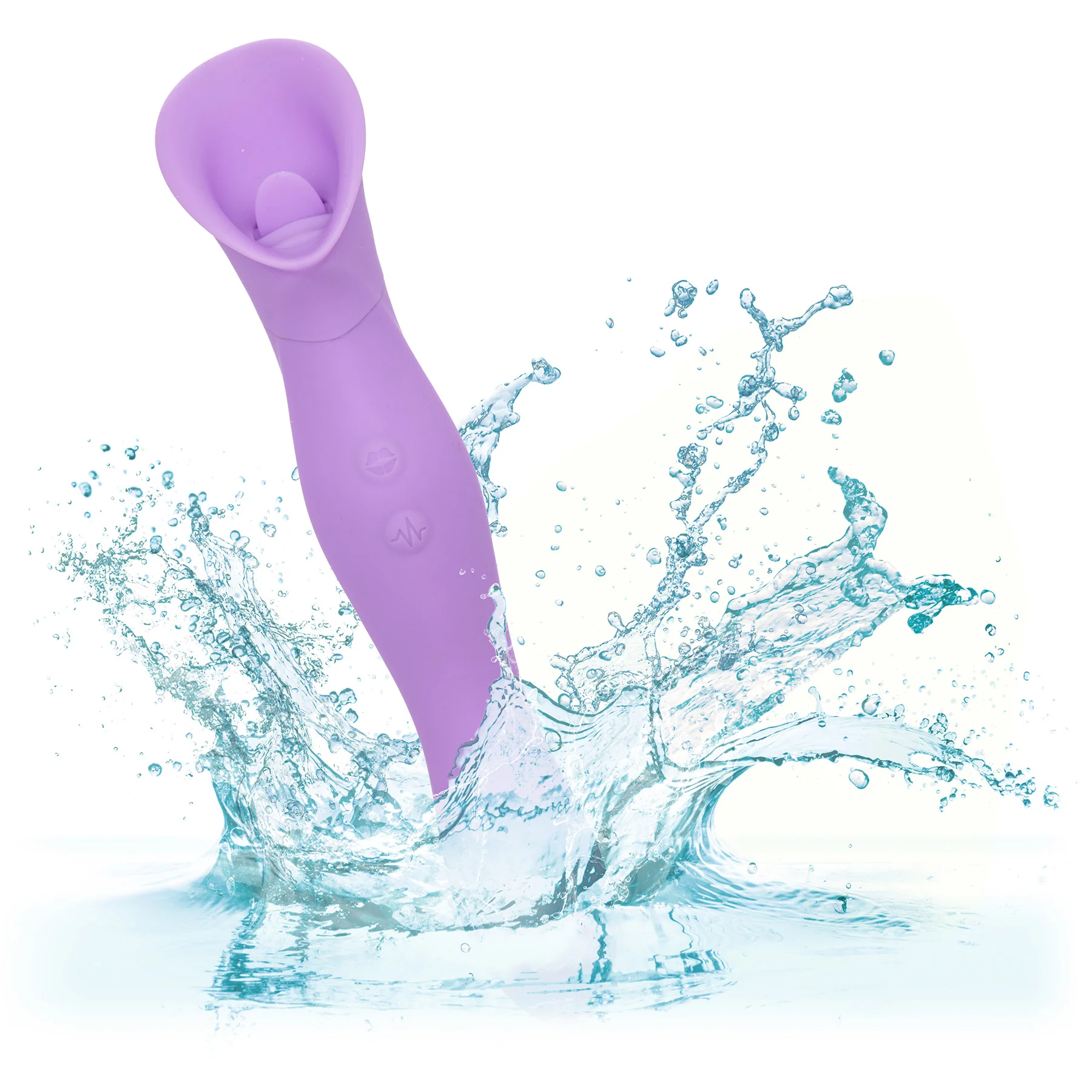 Couture Collection™ Dual Flickering Double Ended Silicone Wand By CalExotics - Image 4