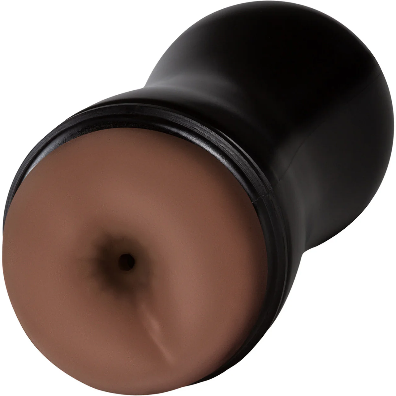 Coverboy The DJ Self Lubricating Anal Penis Stroker By Blush - Chocolate - Image 2