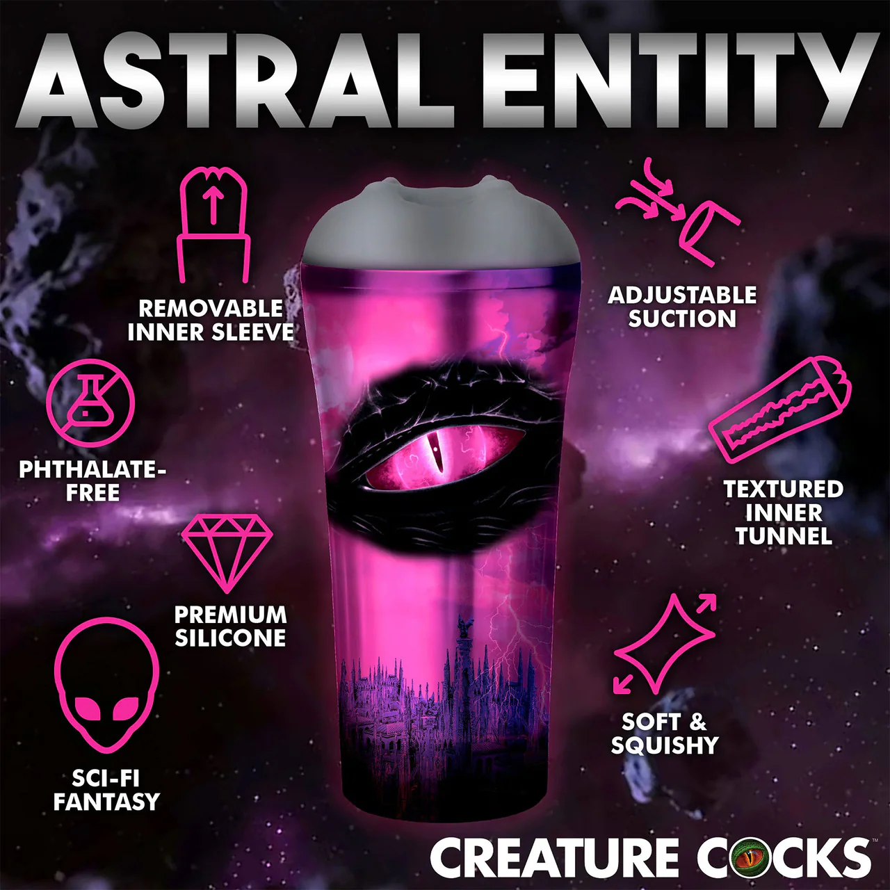 Creature Cocks Predator Creature Stroker Fantasy Penis Masturbator - Image 11