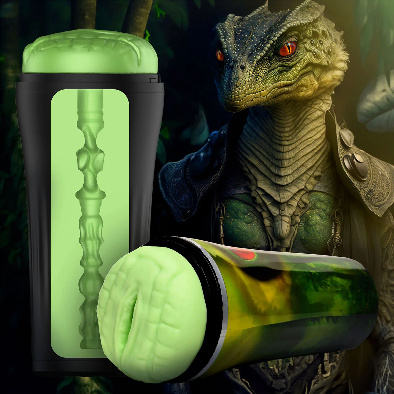 Creature Cocks Raptor Reptile Stroker Fantasy Penis Masturbator - Image 18