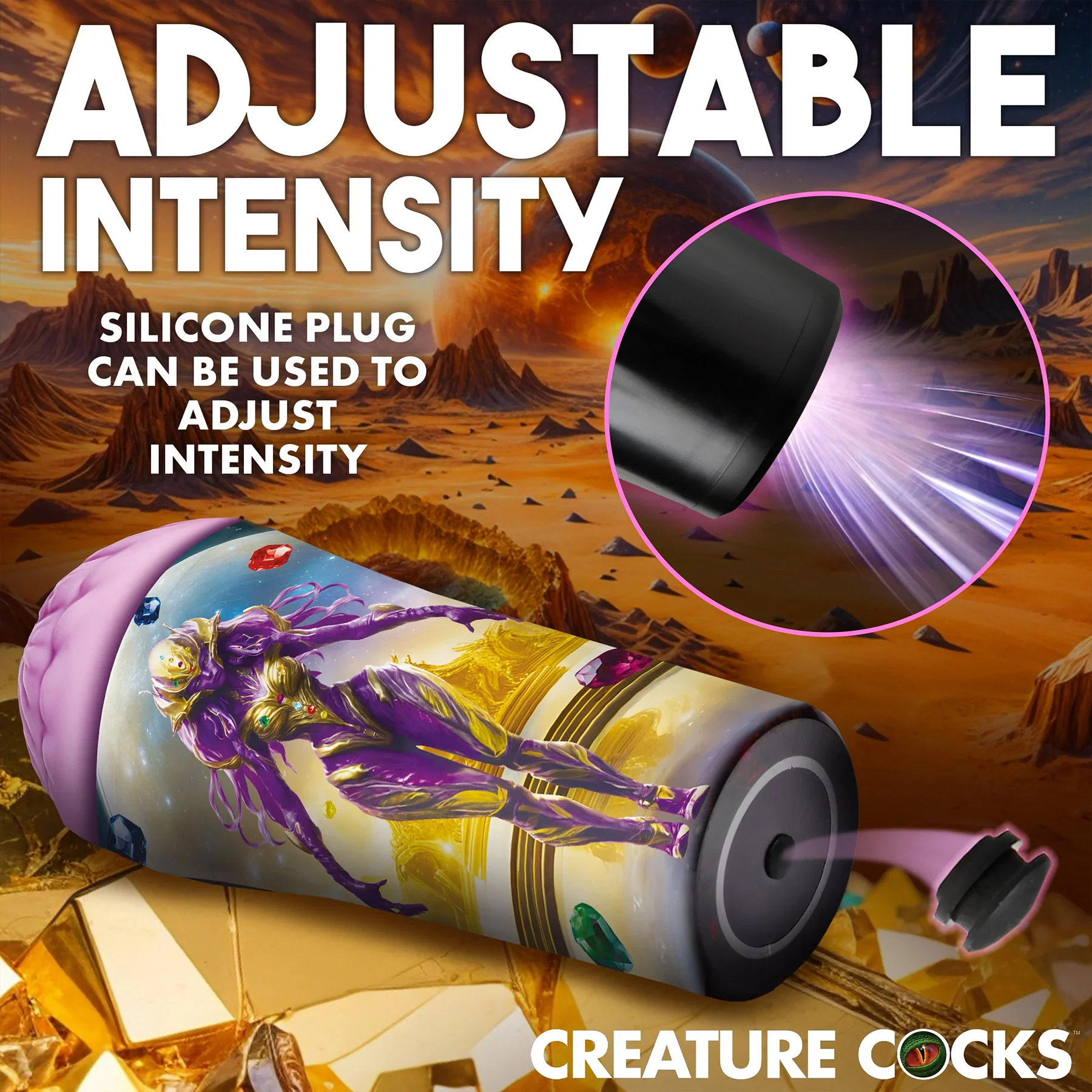 Creature Cocks Thanus Ass Stroker Fantasy Penis Masturbator - Image 5