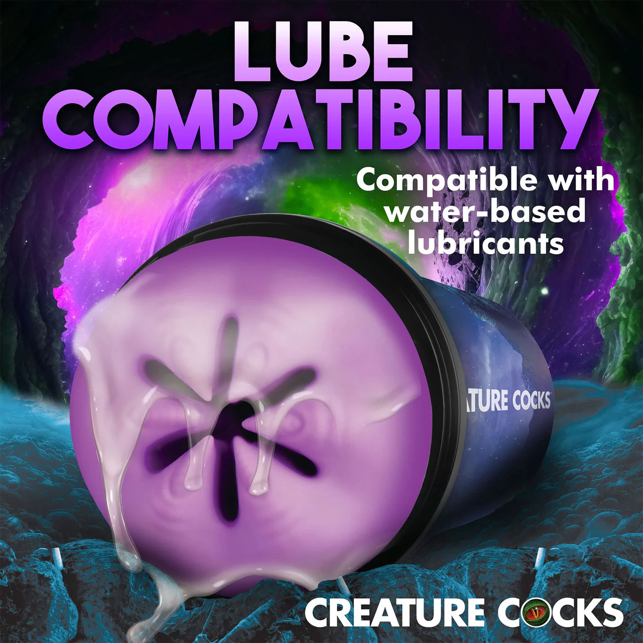 Creature Cocks Wormhole Alien Stroker Fantasy Penis Masturbator - Image 15