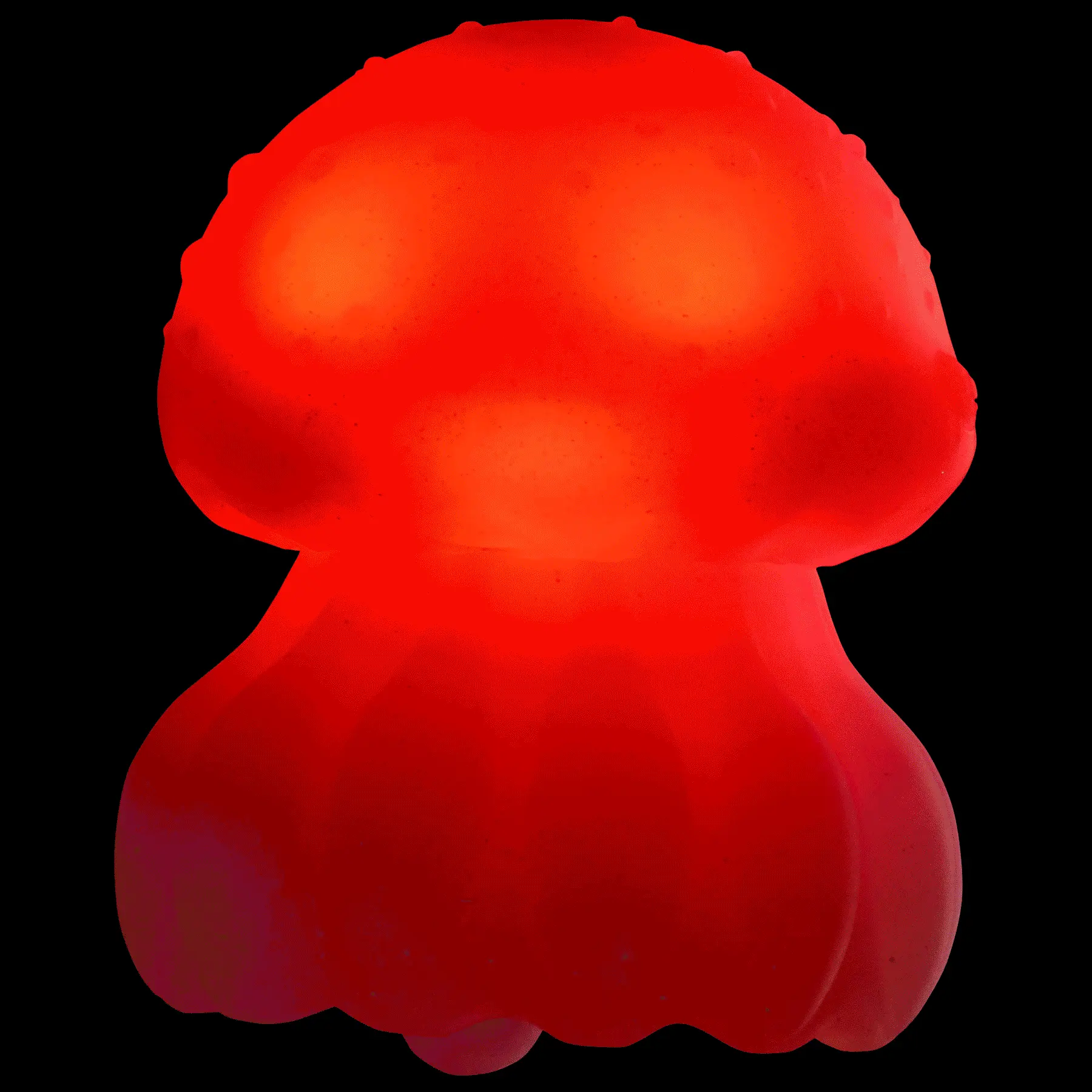 Creature Cuties Glow Jelly Licking & Vibrating Silicone Stimulator - Image 2