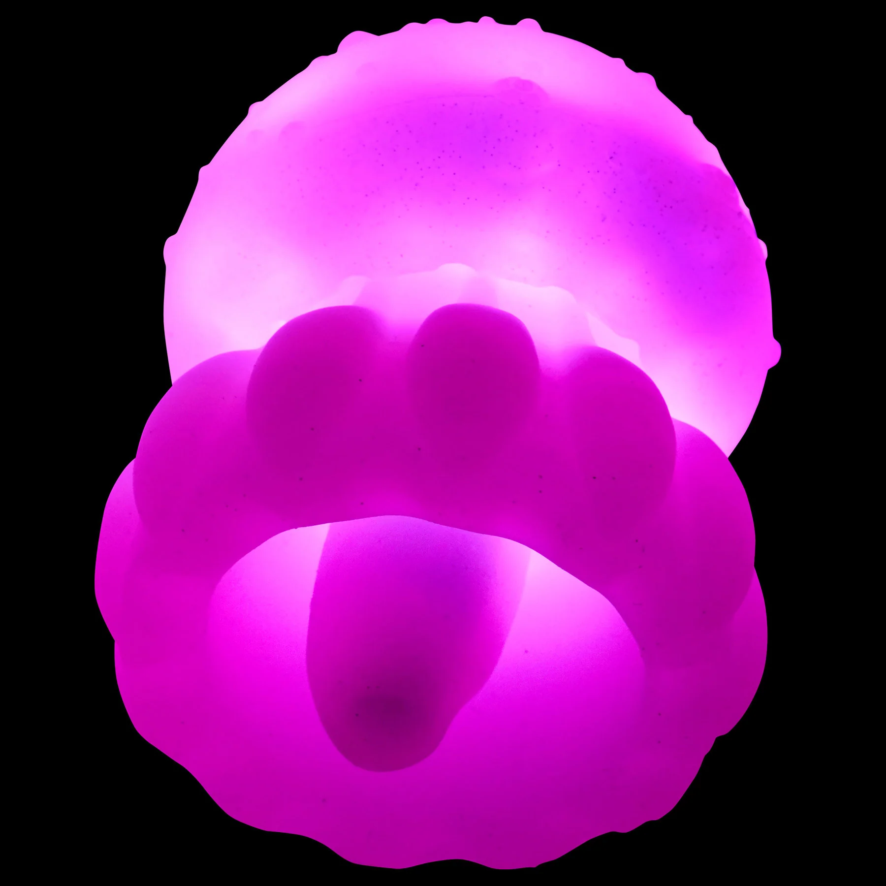 Creature Cuties Glow Jelly Licking & Vibrating Silicone Stimulator - Image 7