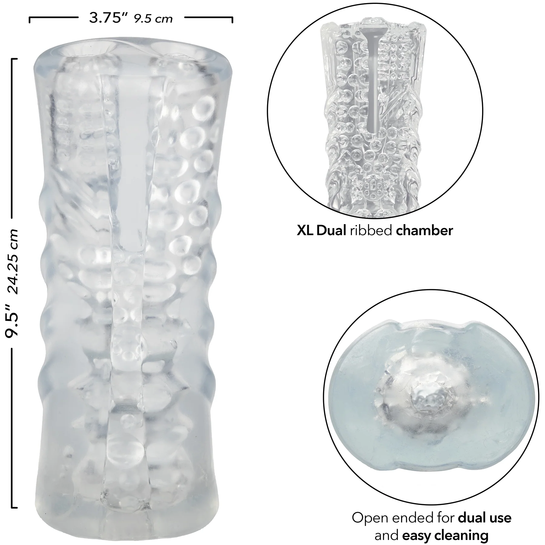 Cyclone™ Dual Chamber Penis Stroker XL - Image 7