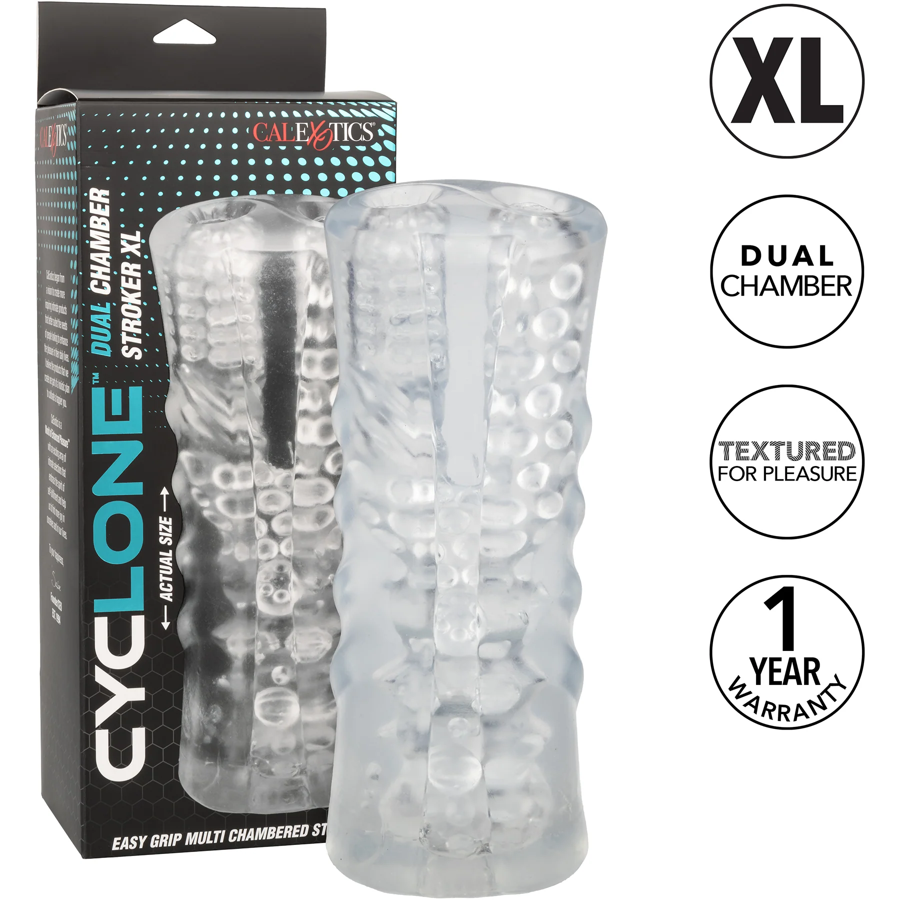 Cyclone™ Dual Chamber Penis Stroker XL - Image 8