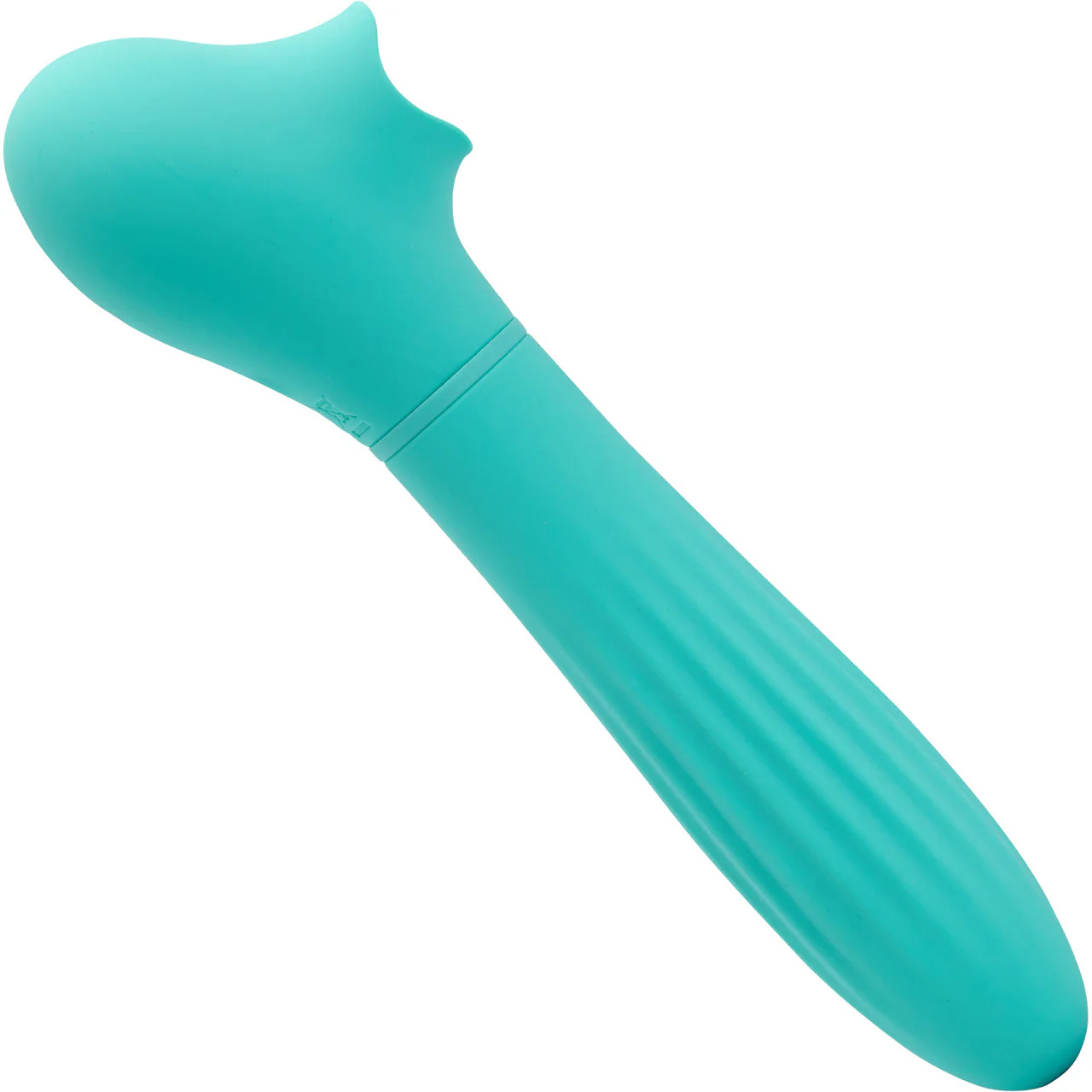 Daisy Triple Action Thrusting & Flickering Tongue Vibrator With Suction By Nu Sensuelle - Electric Blue - Image 4