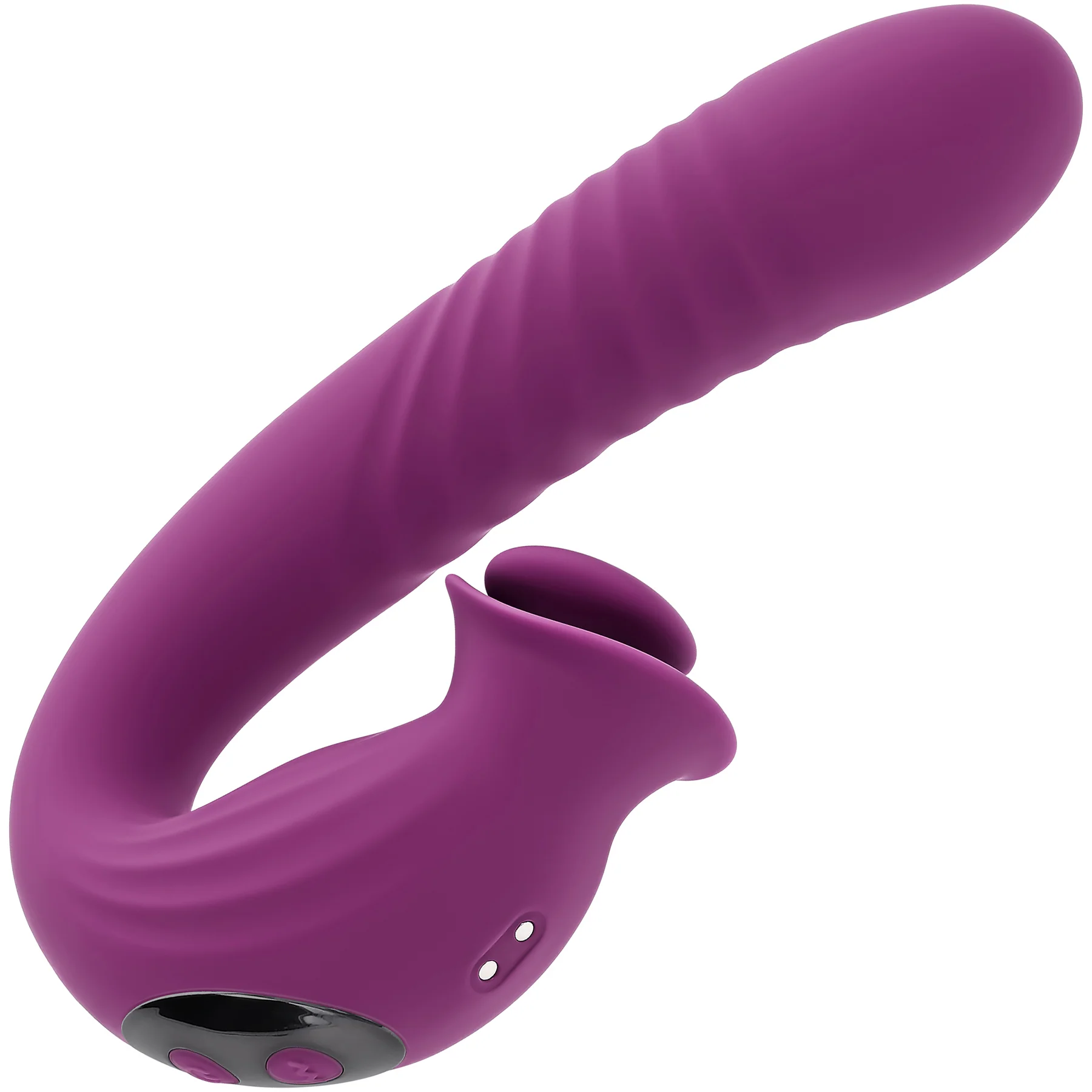 Deep Ecstasy Thrusting Vibrator With Rotating Clitoral Stimulator By Evolved Novelties - Image 9