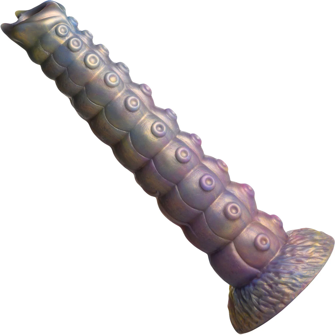 Deep Invader Tentacle 11.5" Silicone Ovipositor Dildo With Eggs By Creature Cocks - Image 2