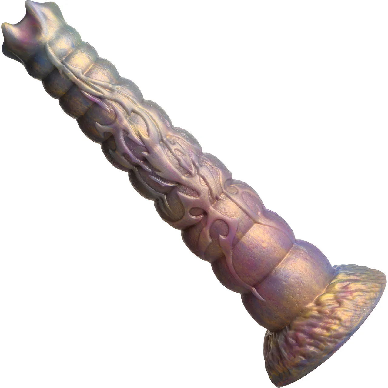 Deep Invader Tentacle 11.5" Silicone Ovipositor Dildo With Eggs By Creature Cocks - Image 9