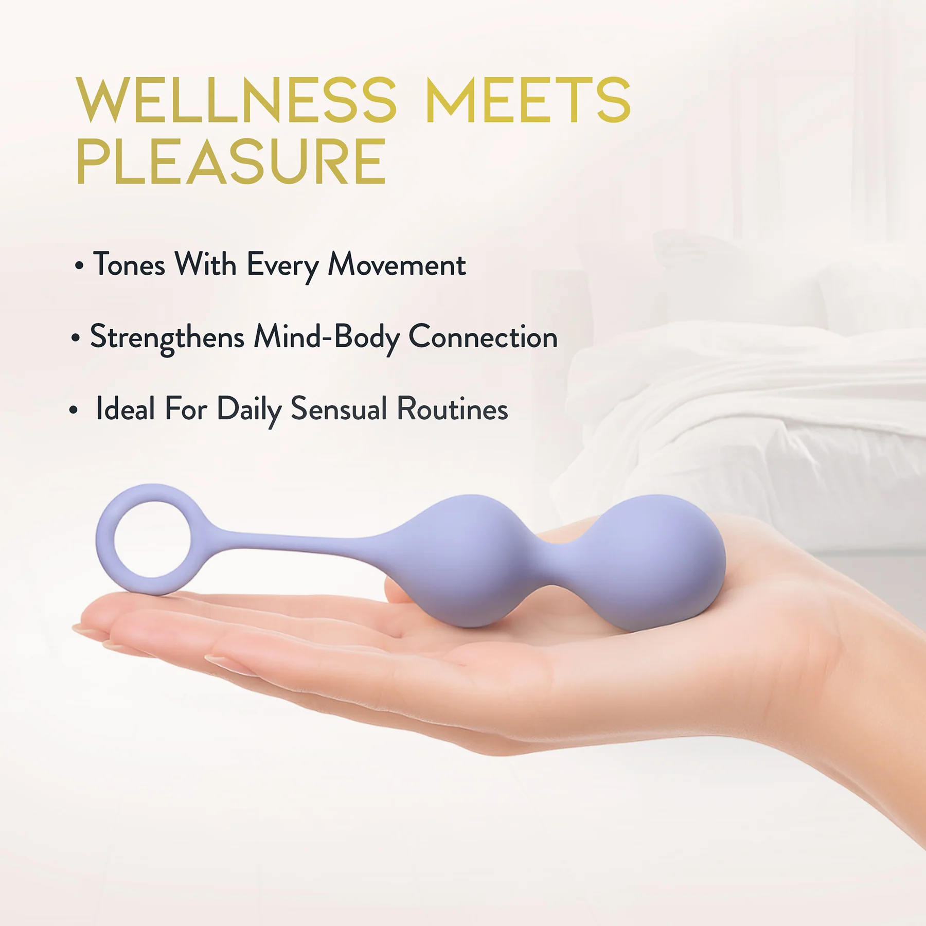 Délice Chéri Silicone Weighted Kegel Trainer By Blush - Image 4