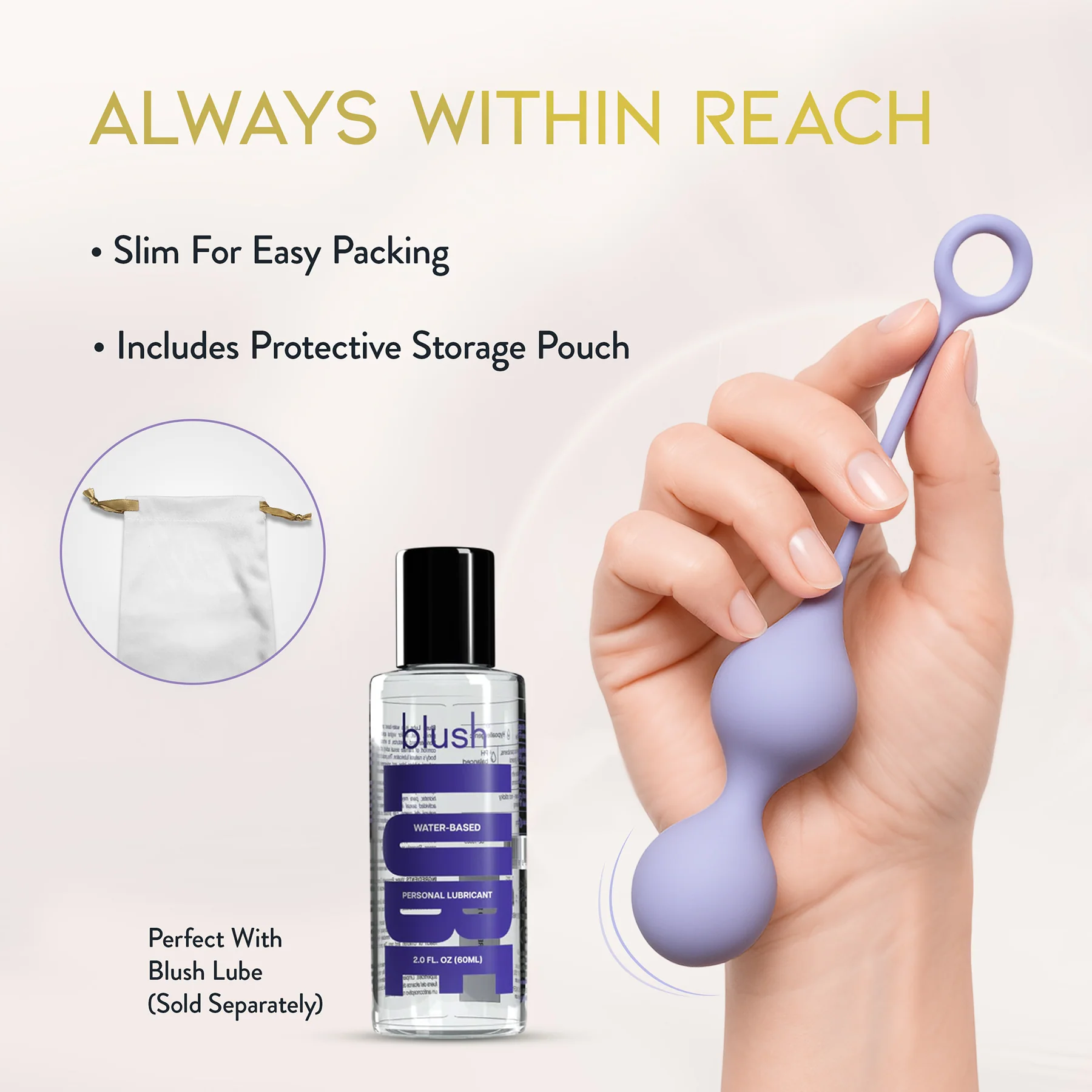 Délice Chéri Silicone Weighted Kegel Trainer By Blush - Image 8