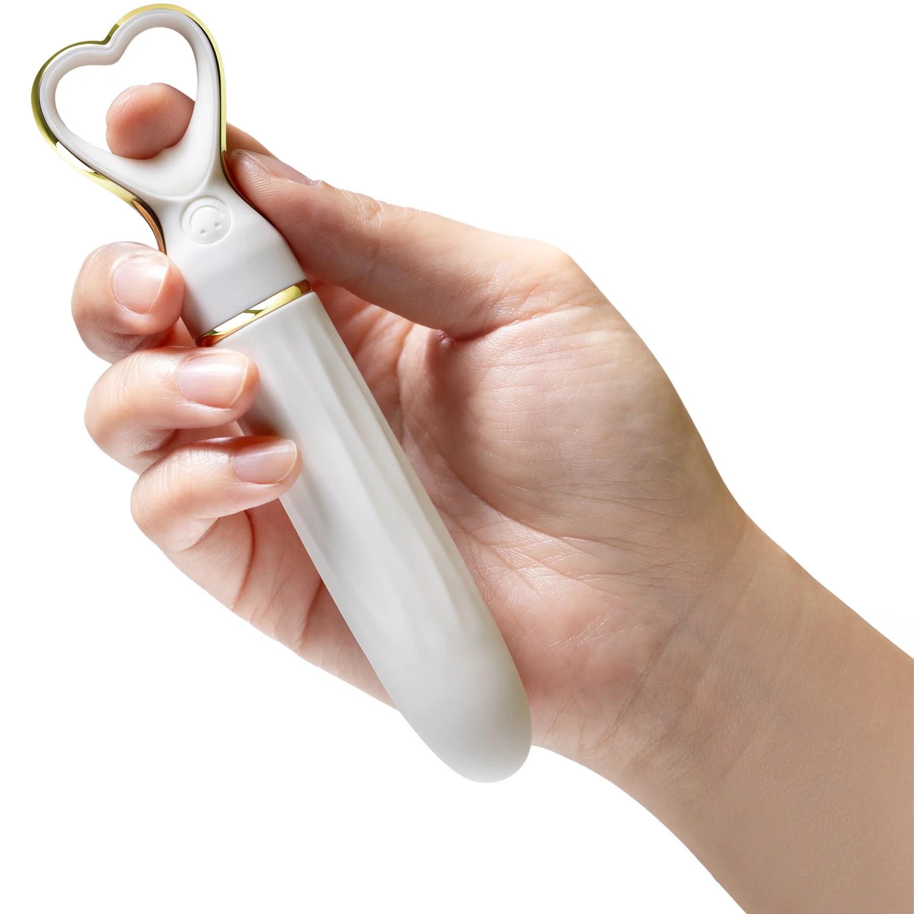 Délice Heartthrob Textured Rechargeable Silicone Vibrator By Blush - Image 2