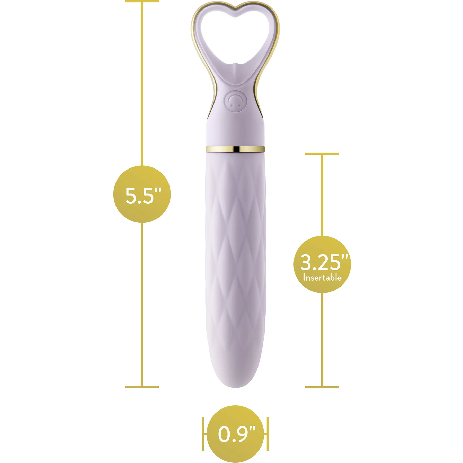 Délice Heartthrob Textured Rechargeable Silicone Vibrator By Blush - Image 25