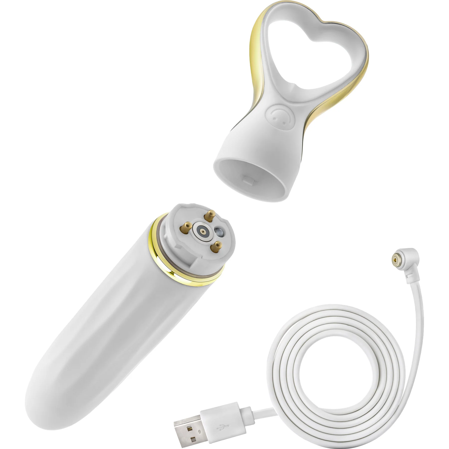 Délice Heartthrob Textured Rechargeable Silicone Vibrator By Blush - Image 27