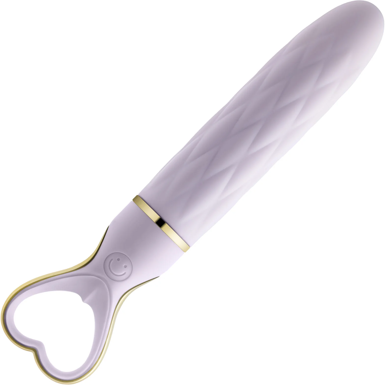 Délice Heartthrob Textured Rechargeable Silicone Vibrator By Blush - Image 3