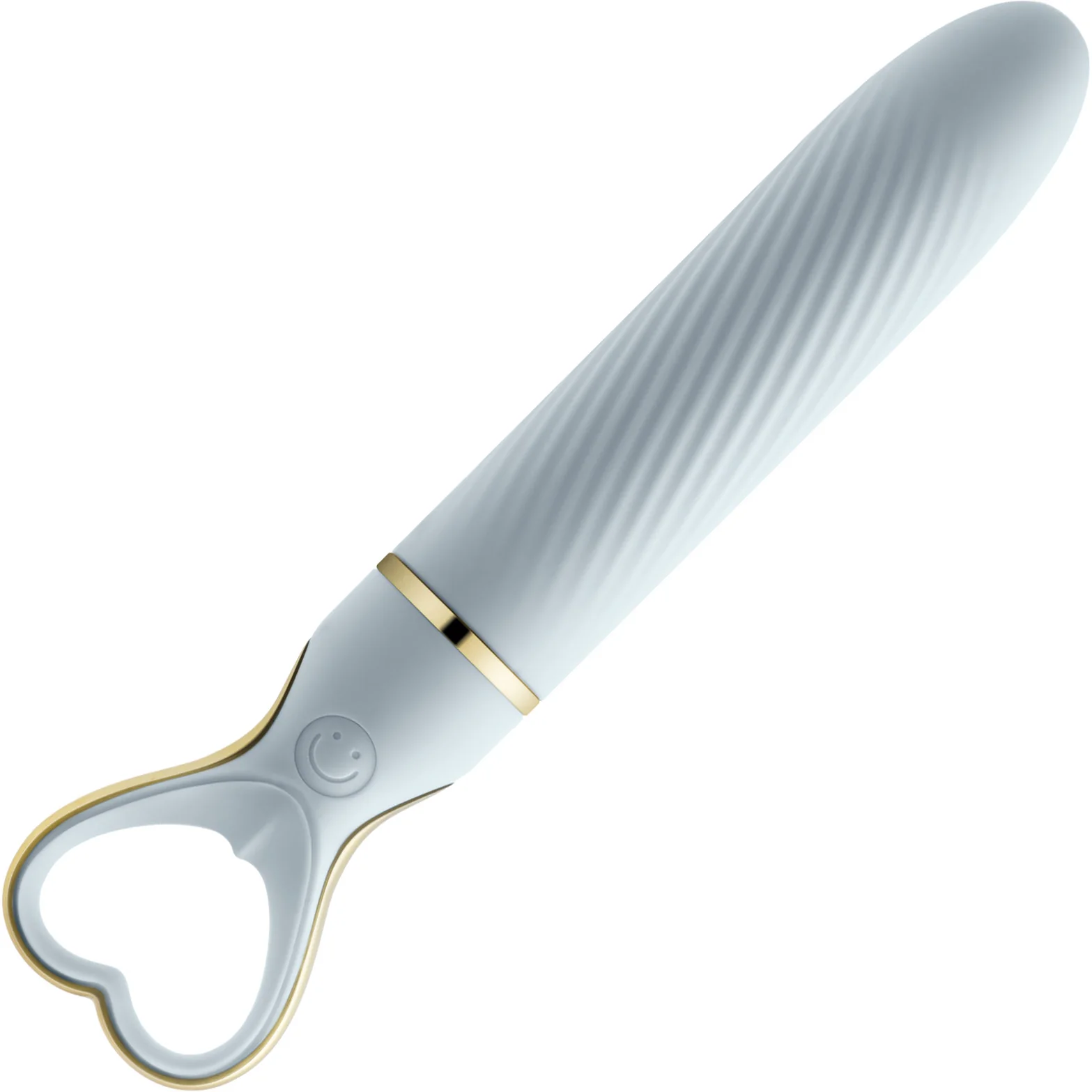 Délice Heartthrob Textured Rechargeable Silicone Vibrator By Blush - Image 5