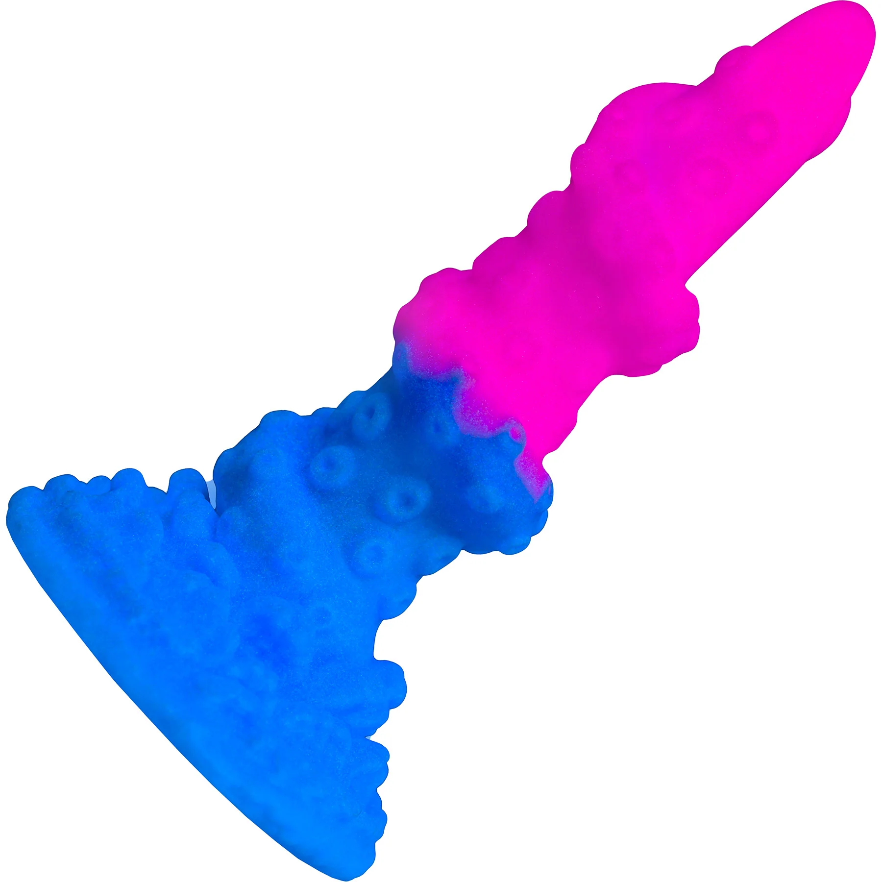 Deluxe Lord Kraken Vibrating 8" Silicone Dildo With Remote By Creature Cocks - Image 3