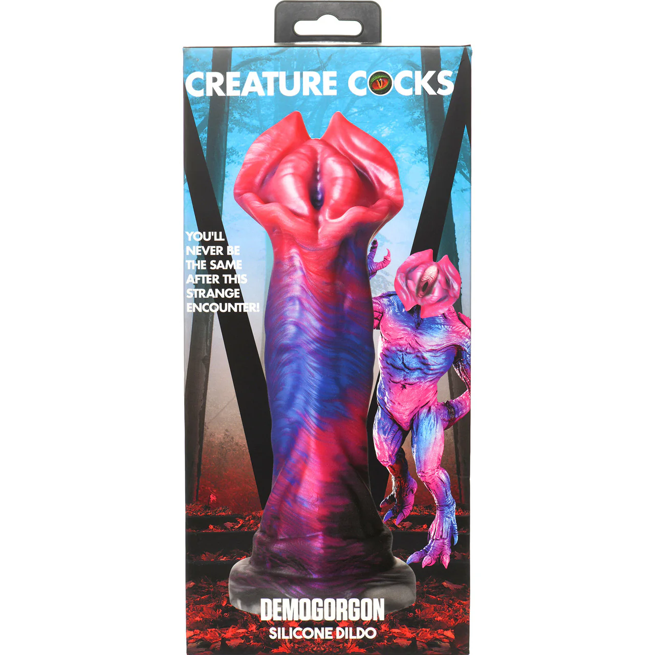 Demogorgon 9" Silicone Suction Cup Dildo By Creature Cocks - Image 17