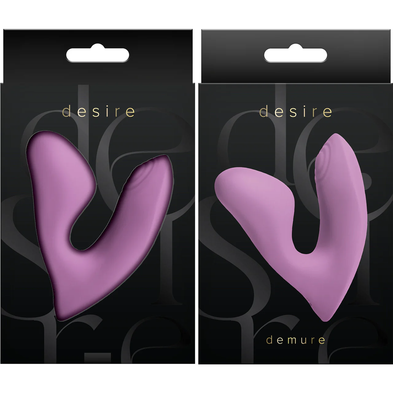Desire Demure Dual Motor Rechargeable Silicone Wearable Dual Stimulation Vibrator - Lavender - Image 3
