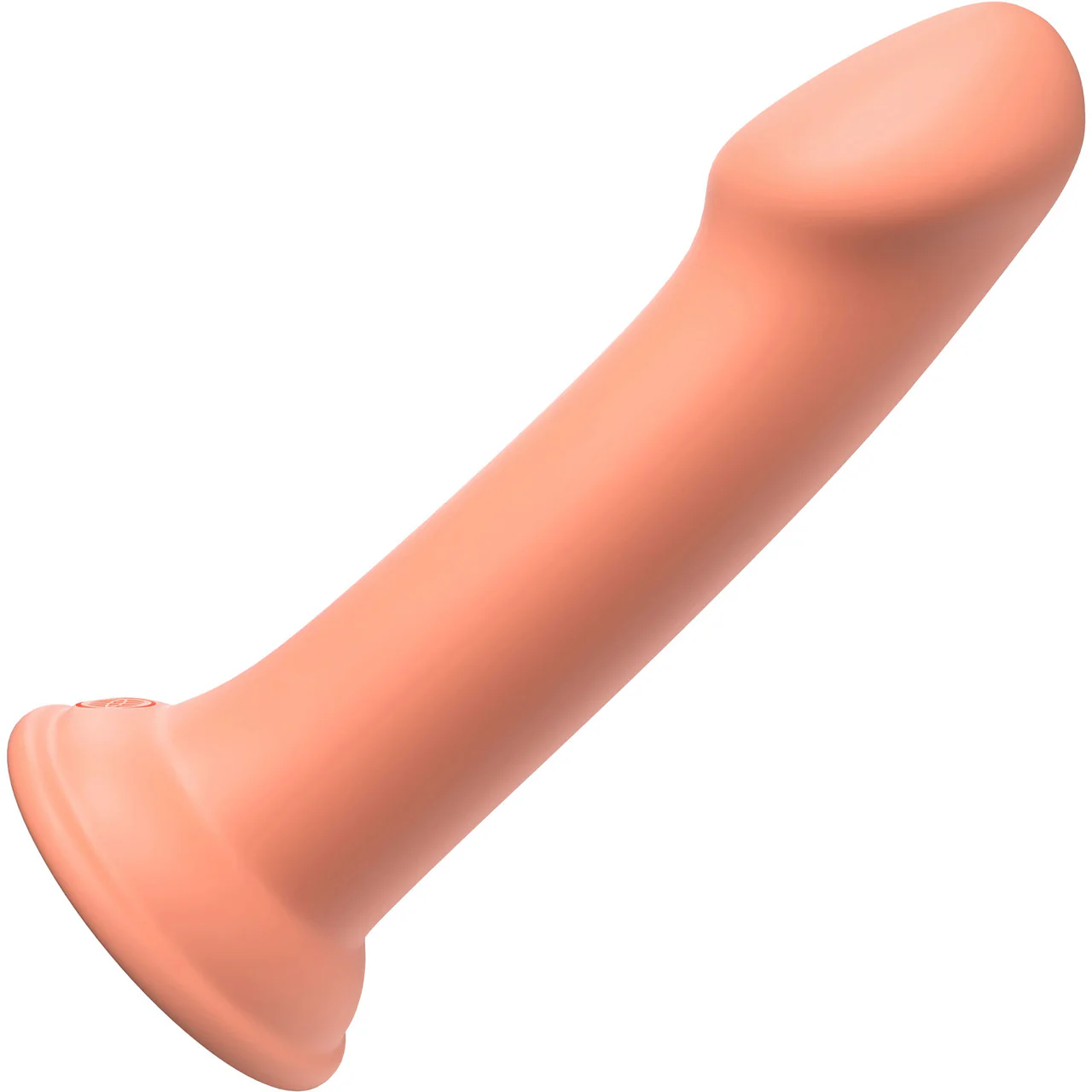 Dillio Platinum Big Hero Silicone 6" Suction Cup Dildo - Peach - Image 3
