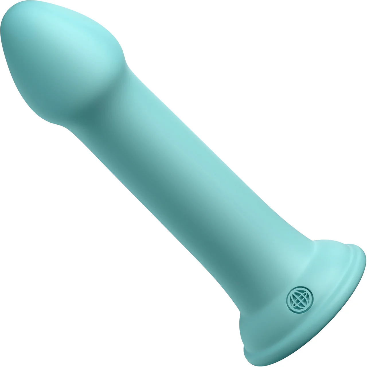 Dillio Platinum Big Hero Silicone 6" Suction Cup Dildo - Teal - Image 2